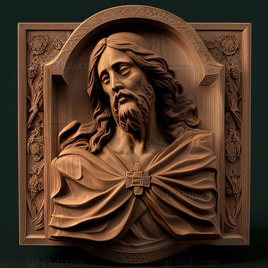 3D model st jesus (STL)